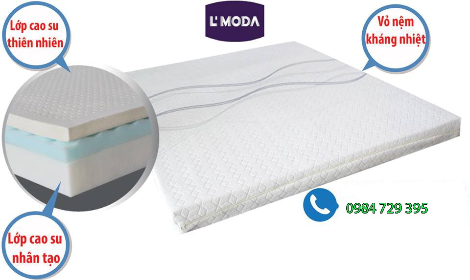 Đệm cao su đa tầng liên á