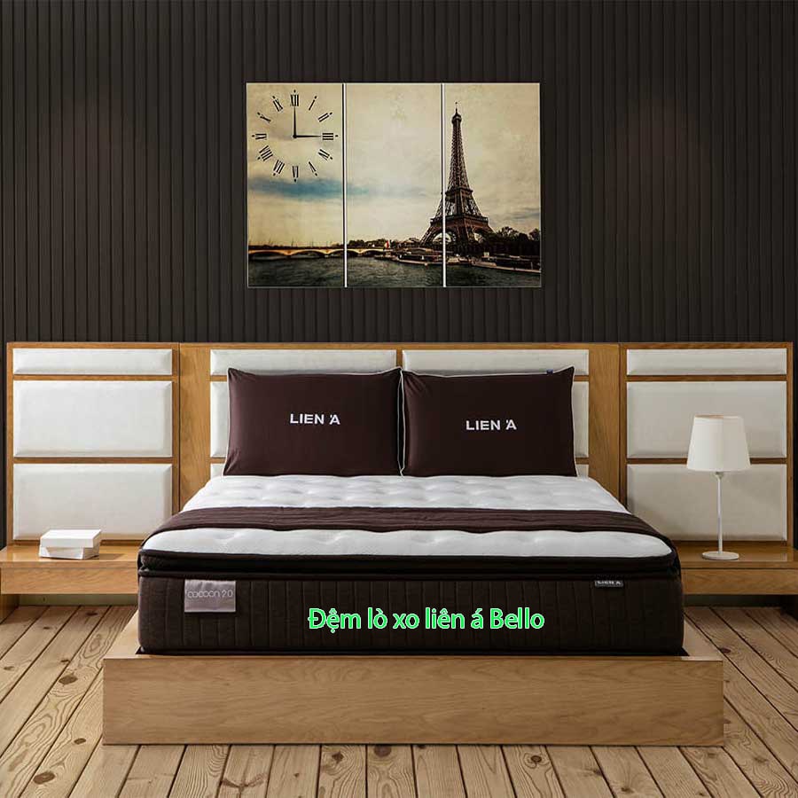 Đệm lò xo liên á 1m6